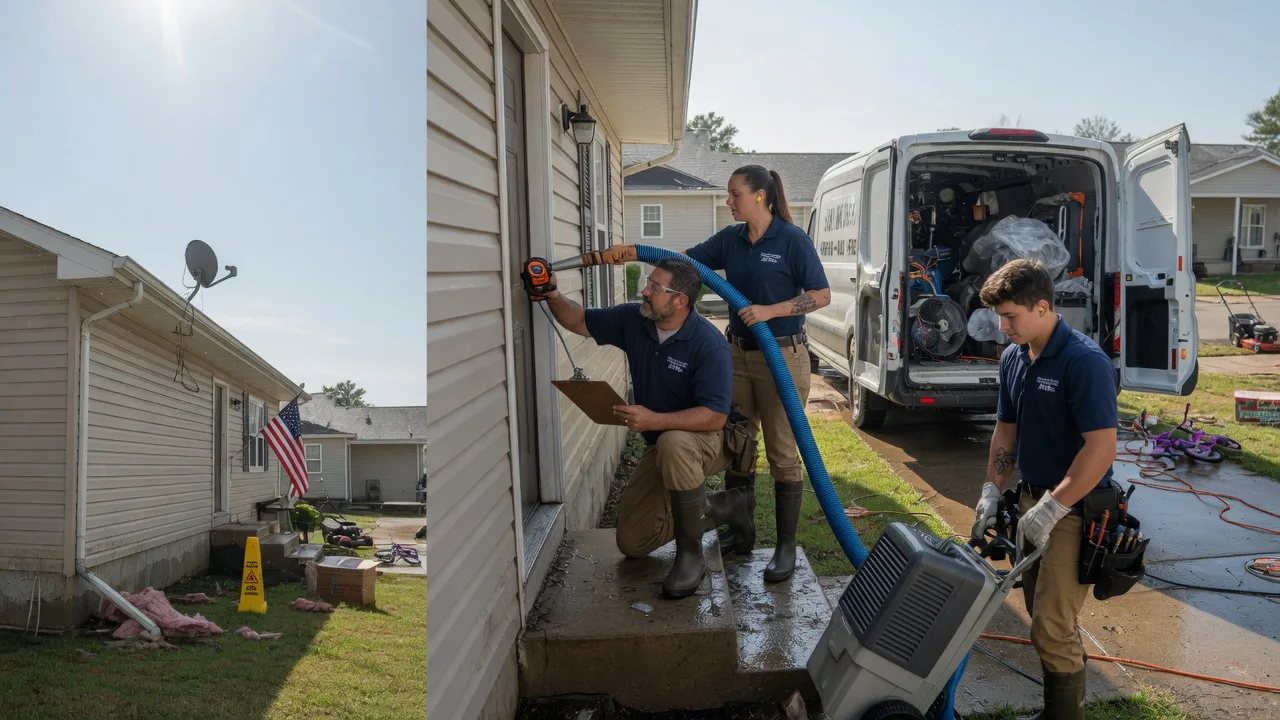 Ceiling Water Damage Restoration in Sulphur Springs, OH near me